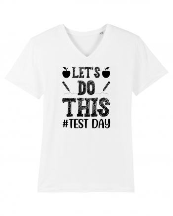 Let's do This Test Day black White