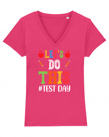 Let's do This Test Day color Raspberry