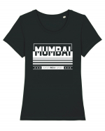 Mumbai Tricou mânecă scurtă guler larg fitted Damă Expresser
