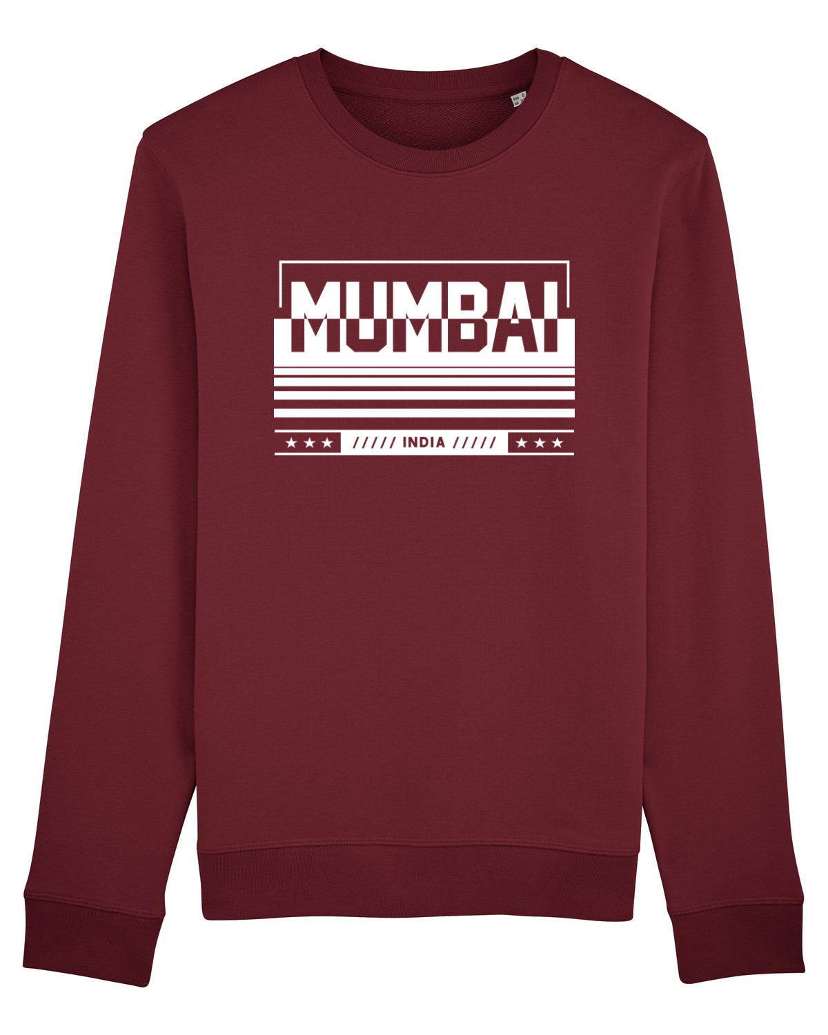 Bluză mânecă lungă Unisex Rise Burgundy