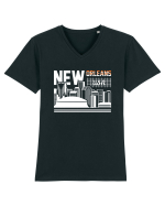 New Orleans Tricou mânecă scurtă guler V Bărbat Presenter