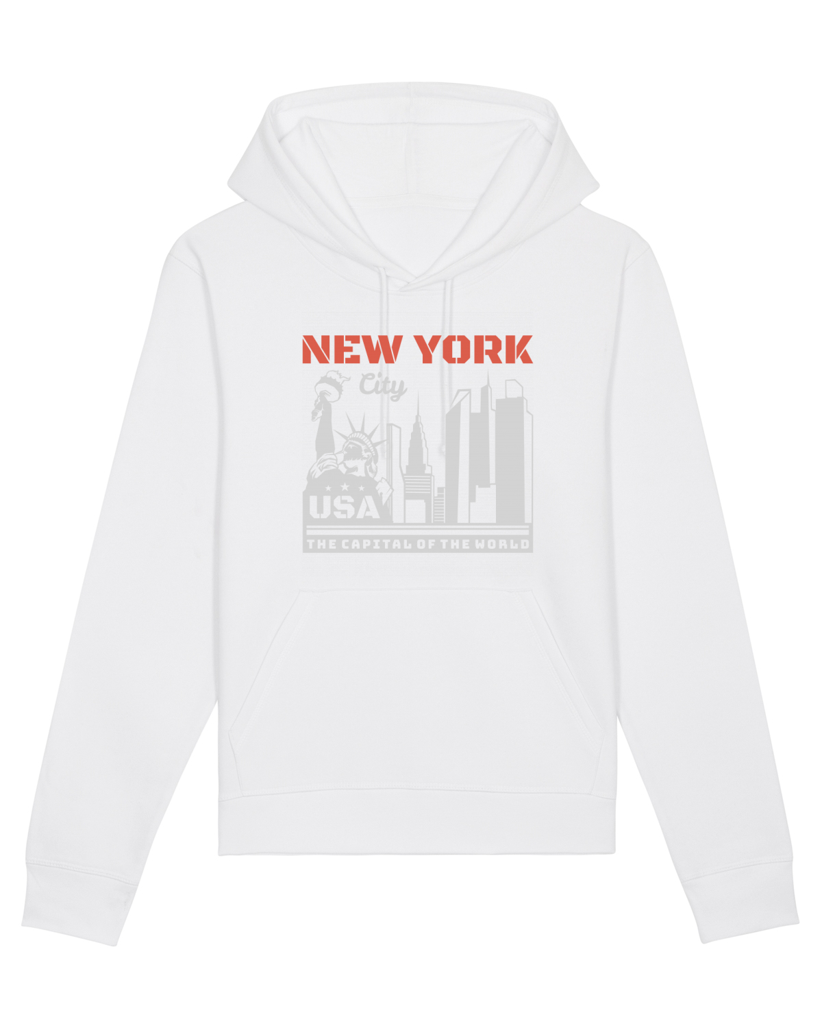 Hanorac Unisex Drummer White