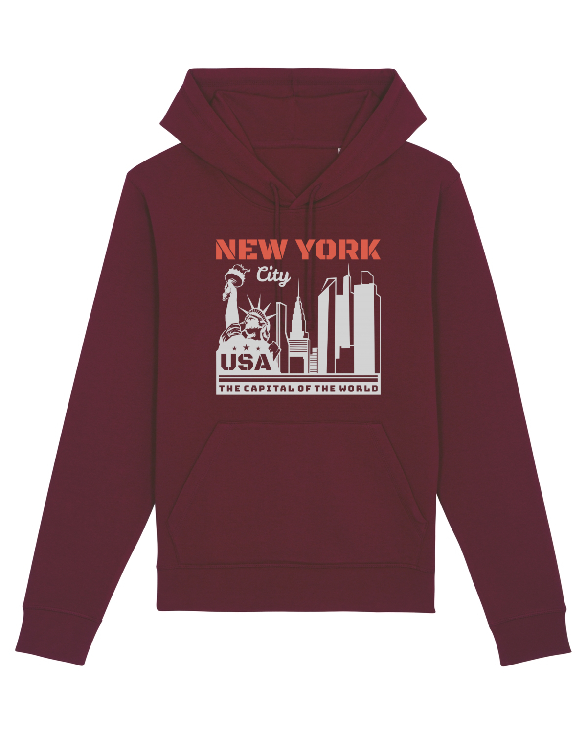 Hanorac Unisex Drummer Burgundy