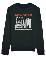 New York Bluză mânecă lungă Unisex Rise