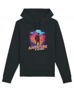 in stil synthwave - Adventure is out there Hanorac Unisex Drummer