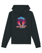 in stil synthwave - Find your peace in nature Hanorac Unisex Drummer