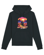 in stil synthwave - Find your trail and follow it Hanorac Unisex Drummer