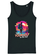 in stil synthwave - Find yourself on the trail Maiou Damă Dreamer