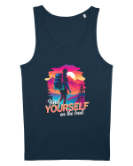 in stil synthwave - Find yourself on the trail Maiou Bărbat Runs