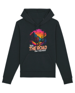 in stil synthwave - Take the road less traveled Hanorac Unisex Drummer