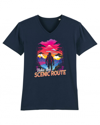 in stil synthwave - Take the scenic route French Navy
