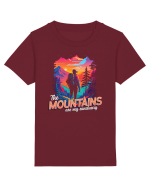 in stil synthwave - The mountains are my sanctuary Tricou mânecă scurtă  Copii Mini Creator