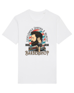 Gentlemen's Barbershop Shaving & Haircut Tricou mânecă scurtă Unisex Rocker