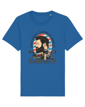 Gentlemen's Barbershop Shaving & Haircut Royal Blue