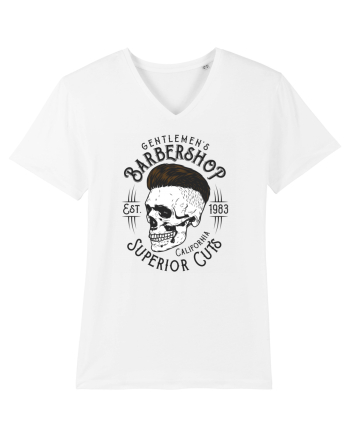 Gentlemen's Barbershop Superior Cuts White