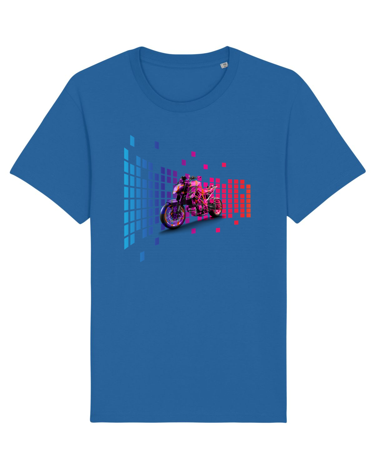 Tricou mânecă scurtă Unisex Rocker Royal Blue