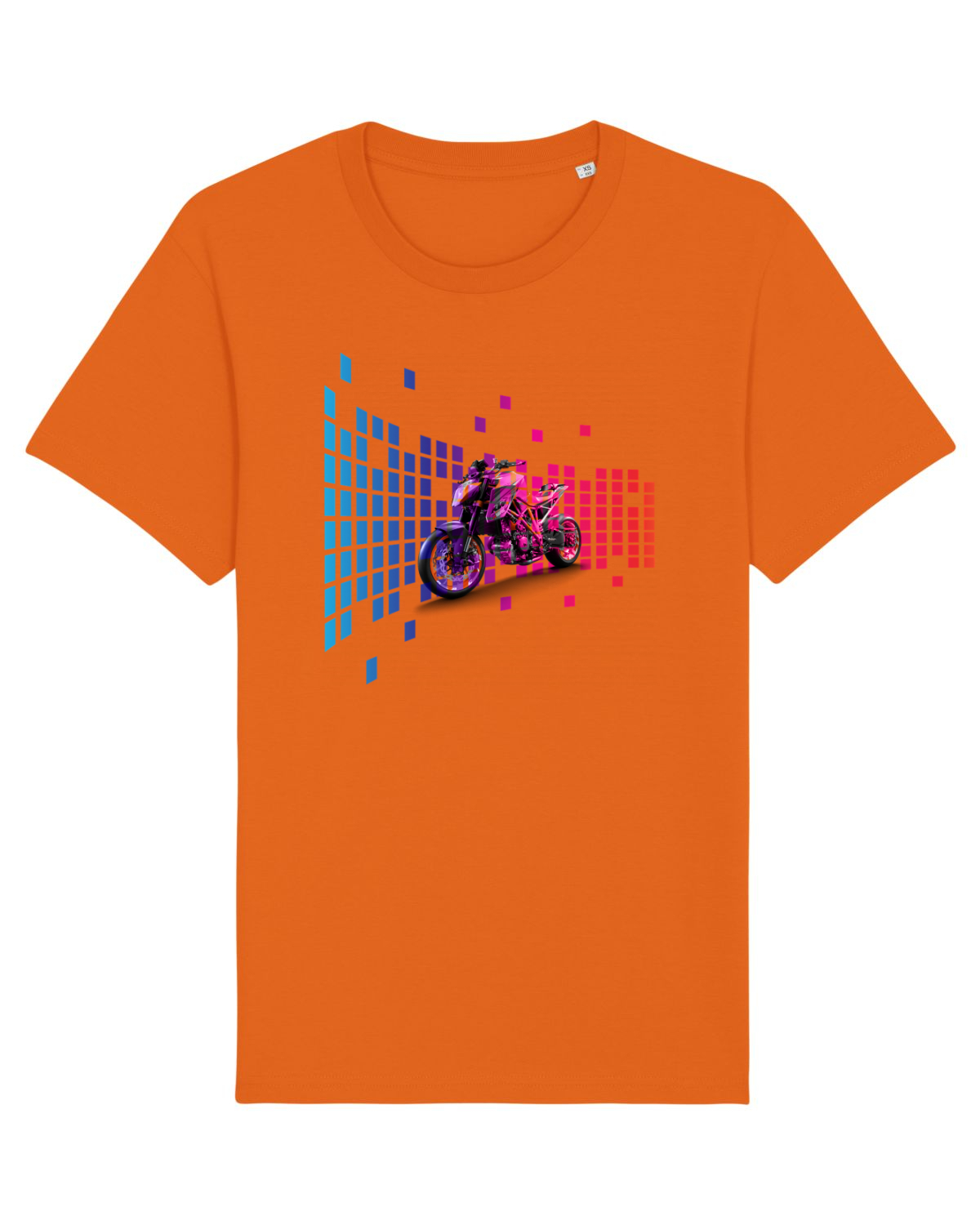 Tricou mânecă scurtă Unisex Rocker Bright Orange