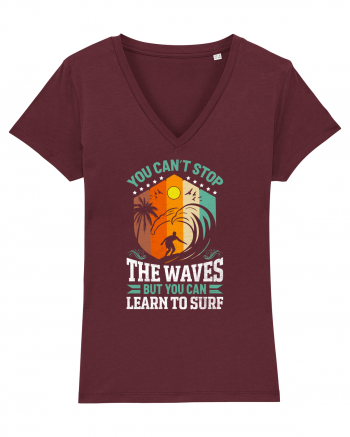 You can't stop the waves but you can learn to surf Burgundy