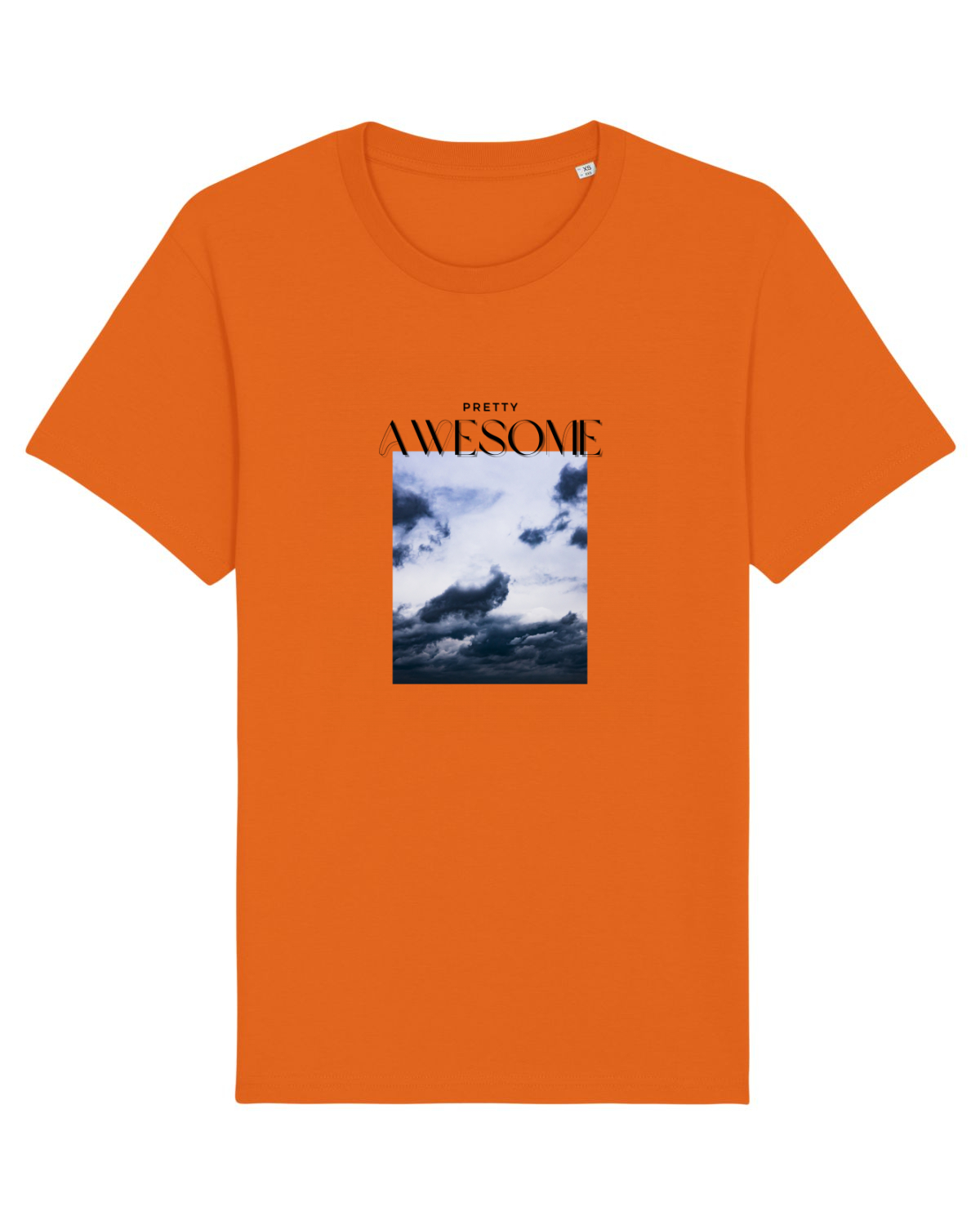 Tricou mânecă scurtă Unisex Rocker Bright Orange