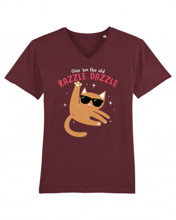 Give 'em the Old Razzle Dazzle  Burgundy