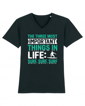  The three most important things in life: surf,surf, surf Black