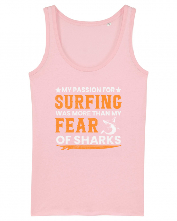 My passion for surfing was more than my fear of sharks Cotton Pink