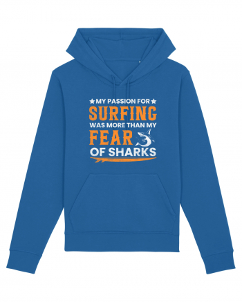 My passion for surfing was more than my fear of sharks Royal Blue