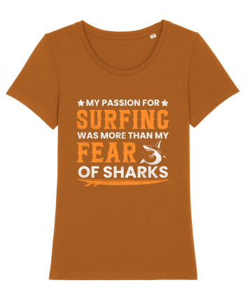 My passion for surfing was more than my fear of sharks Roasted Orange