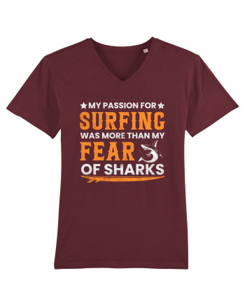 My passion for surfing was more than my fear of sharks Burgundy