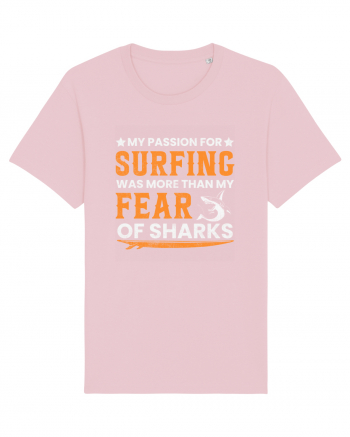 My passion for surfing was more than my fear of sharks Cotton Pink