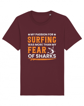 My passion for surfing was more than my fear of sharks Burgundy