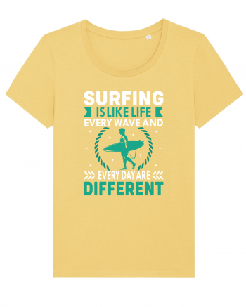 Surfing is like life every wave and every day are different Jojoba