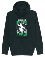 There is no one right way to ride a wave Hanorac cu fermoar Unisex Connector