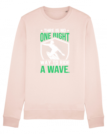 There is no one right way to ride a wave Candy Pink