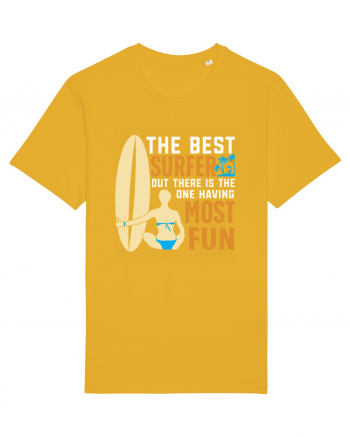 The best surfer, out there is the one having most fun Spectra Yellow