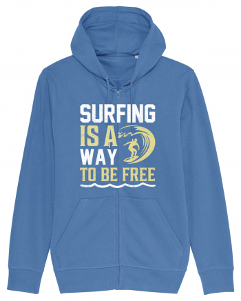 Surfing is a way to be free Bright Blue