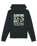 Surfing is a way to be free Hanorac Unisex Drummer