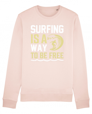 Surfing is a way to be free Candy Pink