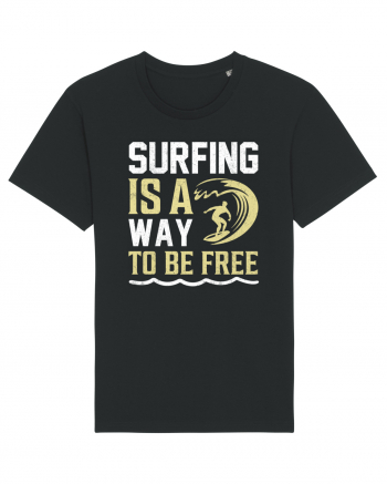 Surfing is a way to be free Black