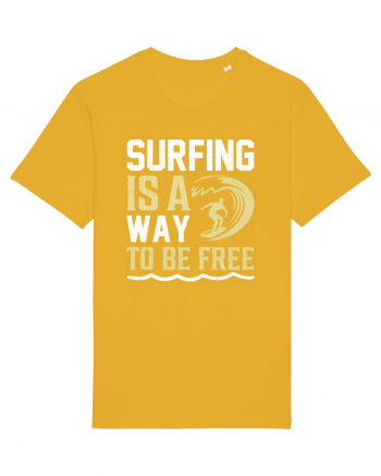 Surfing is a way to be free Spectra Yellow