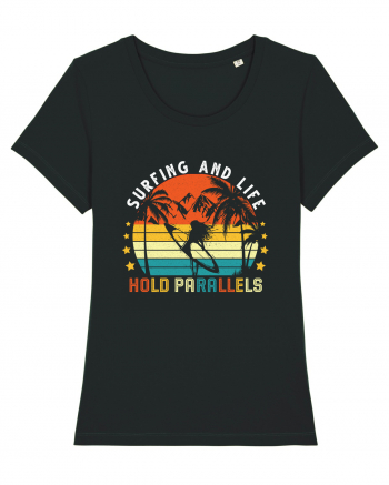 Surfing and Life hold parallels Black