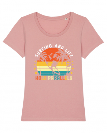 Surfing and Life hold parallels Canyon Pink
