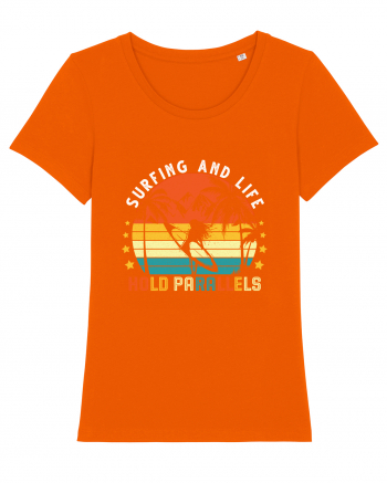 Surfing and Life hold parallels Bright Orange