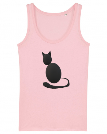 Cat design Cotton Pink