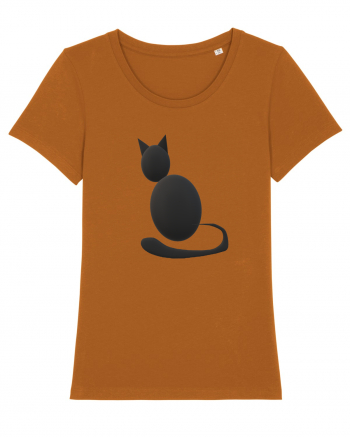 Cat design Roasted Orange