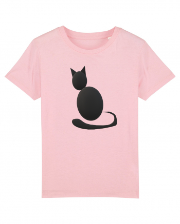 Cat design Cotton Pink