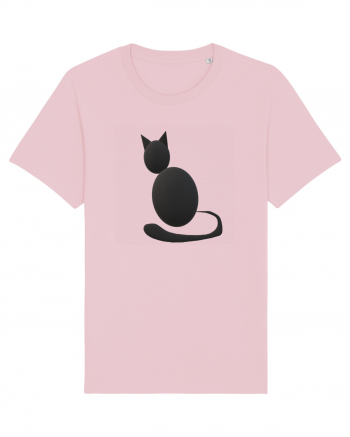 Cat design Cotton Pink