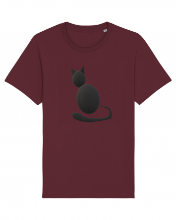 Cat design Burgundy