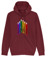 Love long and prosper Hanorac cu fermoar Unisex Connector