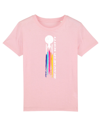 Beam me up, Scotty Cotton Pink